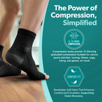 Ankle Compression Socks with Arch Support