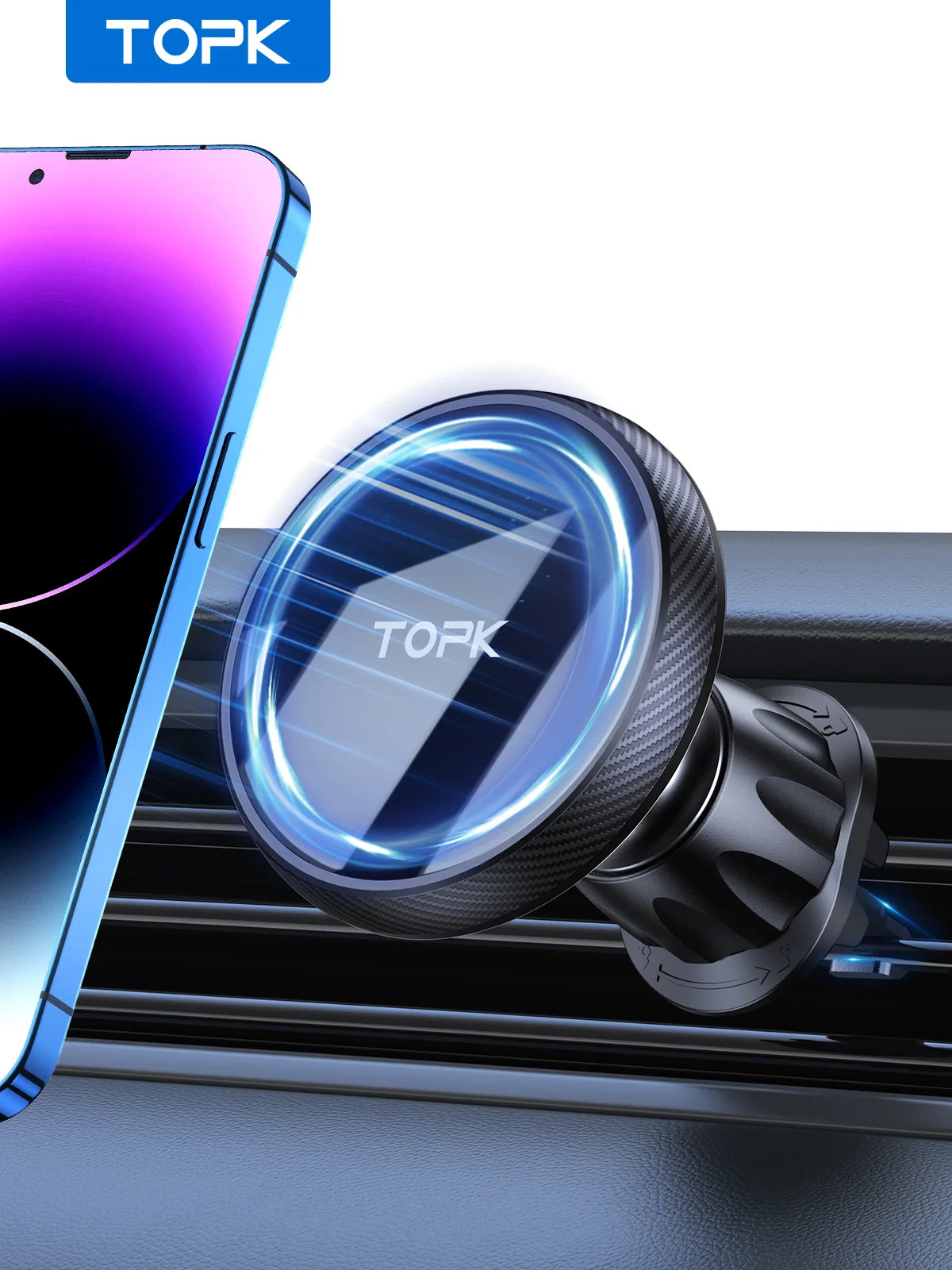 Magnetic Car Phone Mount - Air Vent