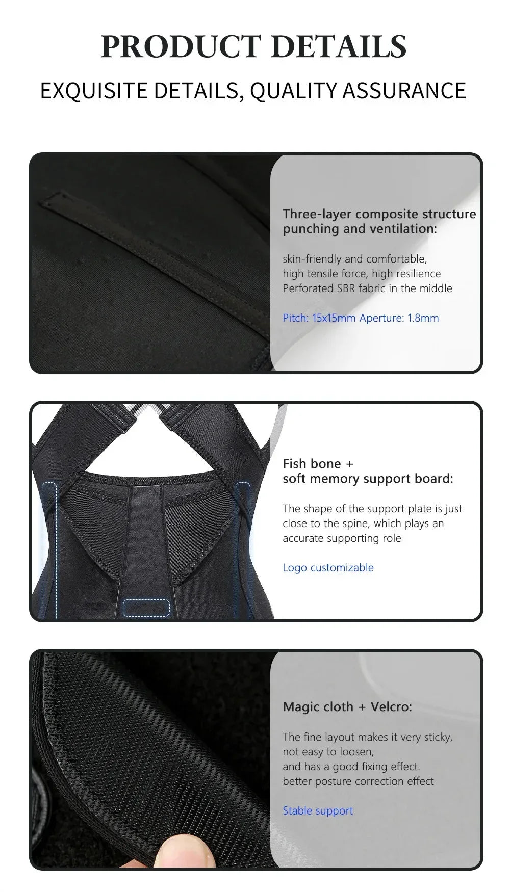 Adjustable Posture Corrector Brace