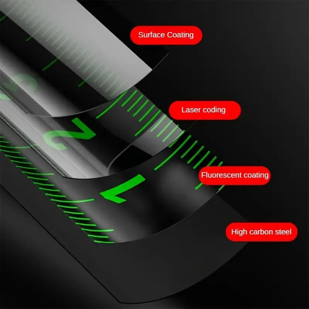 Fluorescent Waterproof Tape Measure