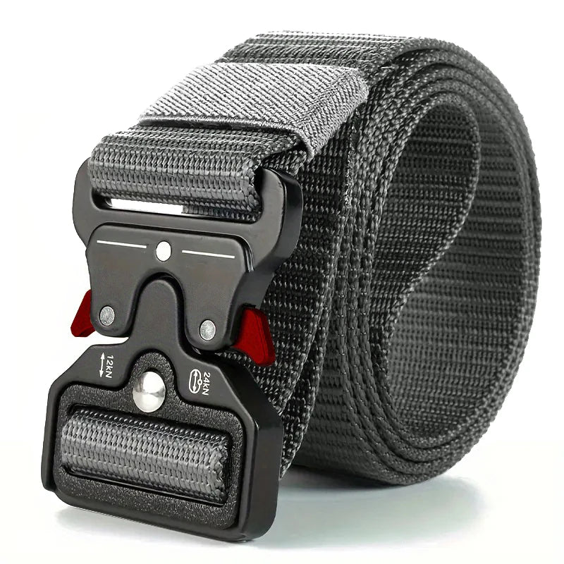 Tactical Waist Belt with Automatic Buckle