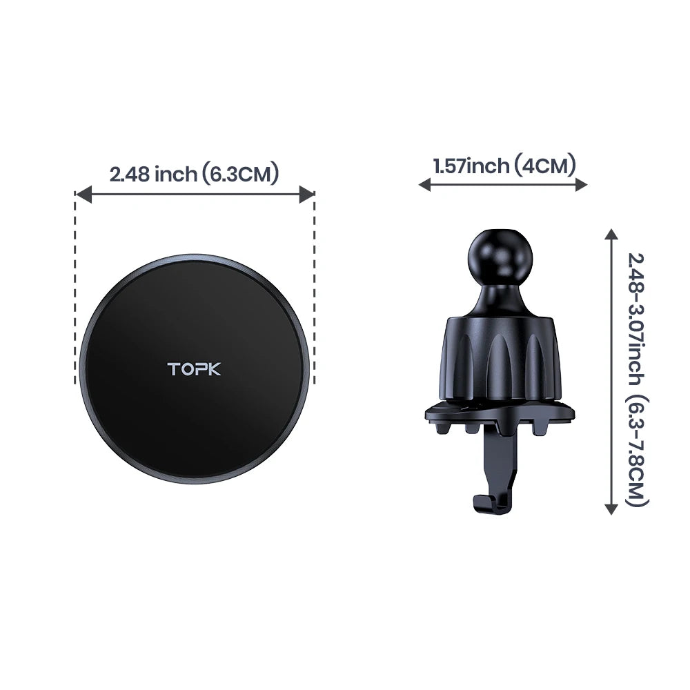 Magnetic Car Phone Mount - Air Vent
