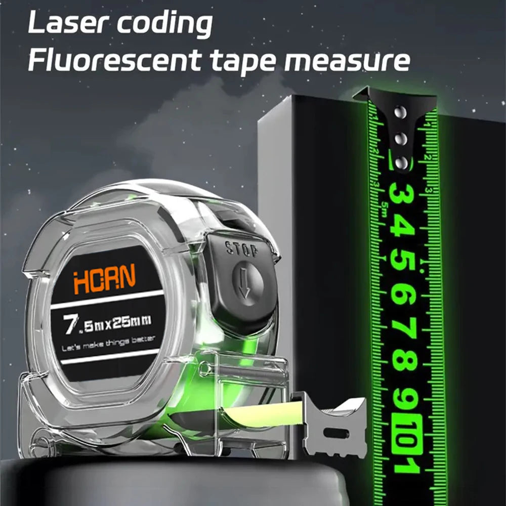 Fluorescent Waterproof Tape Measure