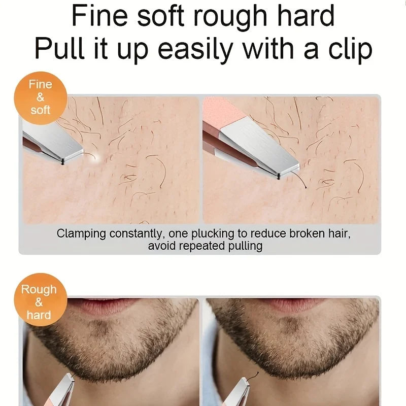 Professional Eyebrow Tweezers Set