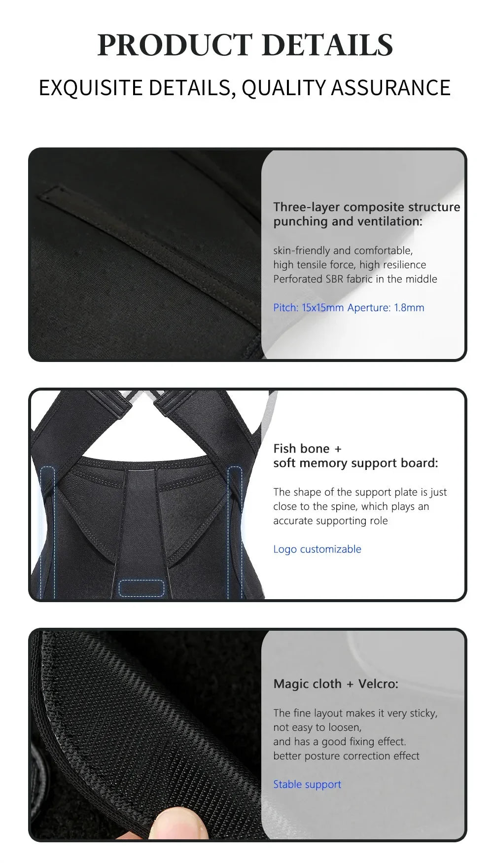 Adjustable Posture Corrector Brace