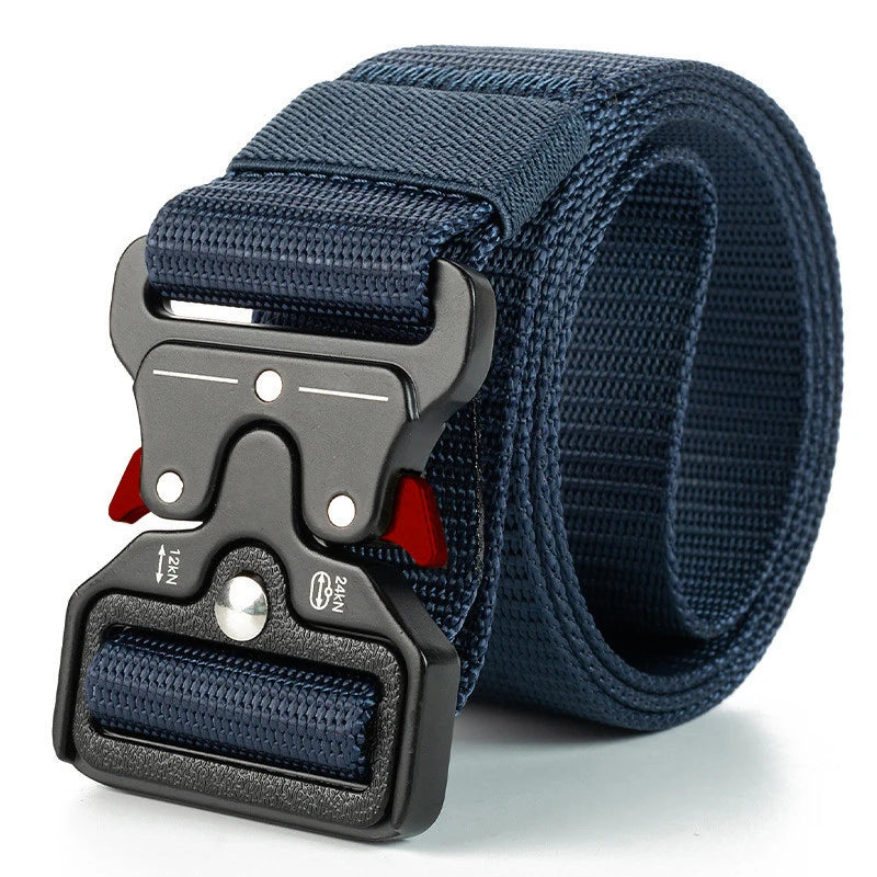 Tactical Waist Belt with Automatic Buckle
