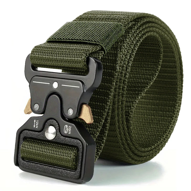Tactical Waist Belt with Automatic Buckle