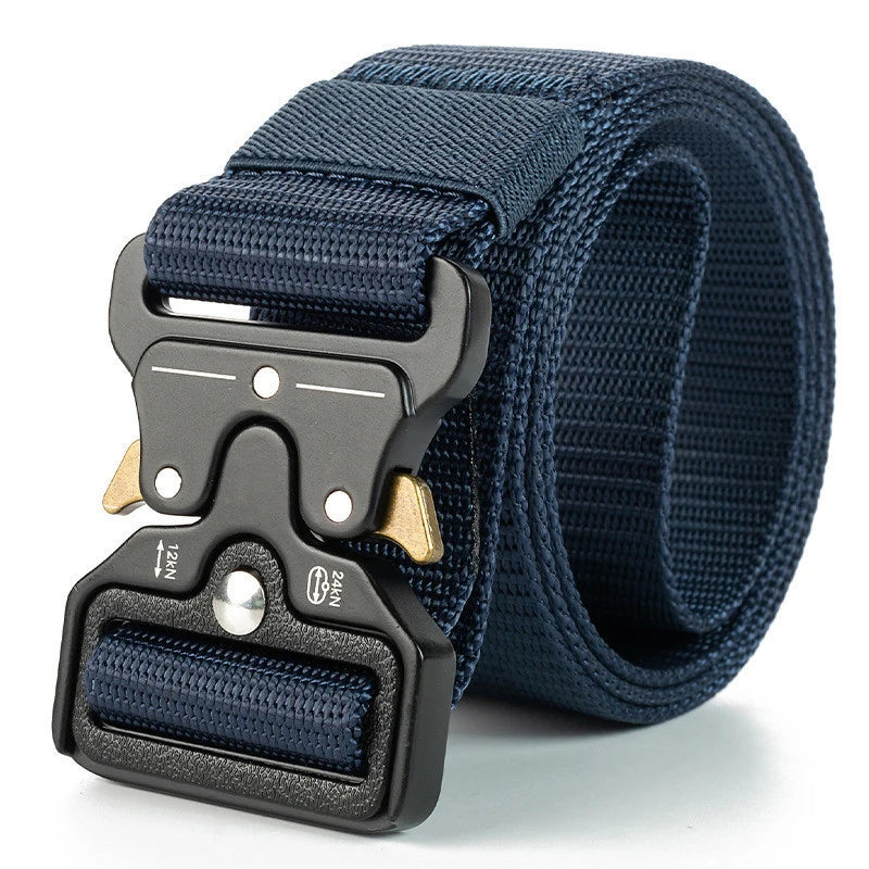 Tactical Waist Belt with Automatic Buckle
