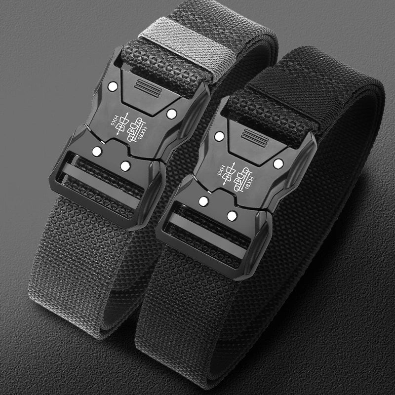 Tactical Waist Belt with Automatic Buckle