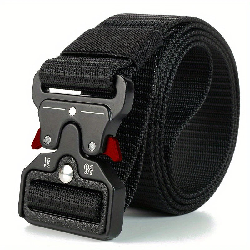 Tactical Waist Belt with Automatic Buckle