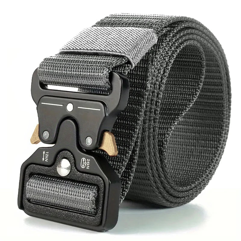 Tactical Waist Belt with Automatic Buckle