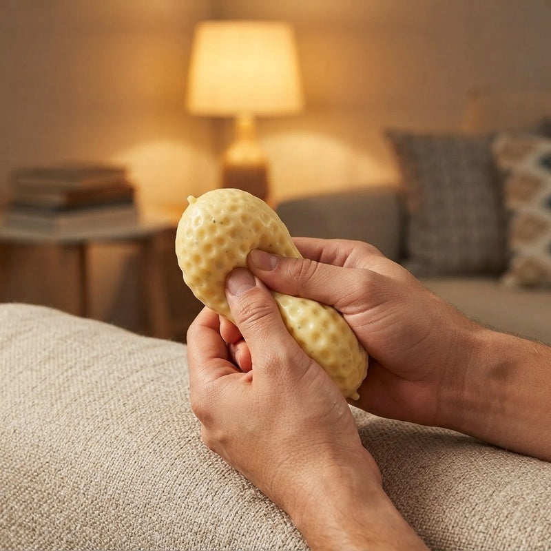 Peanut Squishy Stress Ball Fidget Toy